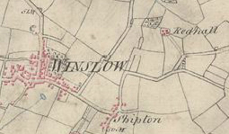 1813 map of Winslow
